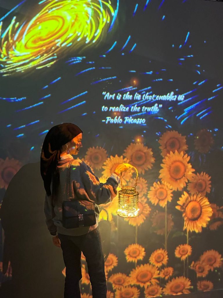 The Light Of Hope at Van Gogh Alive In KL