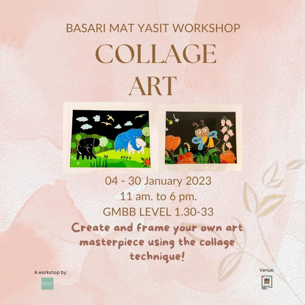 collage art workshop - gmbb Kuala Lumpur