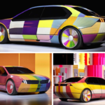 bmw color changing car