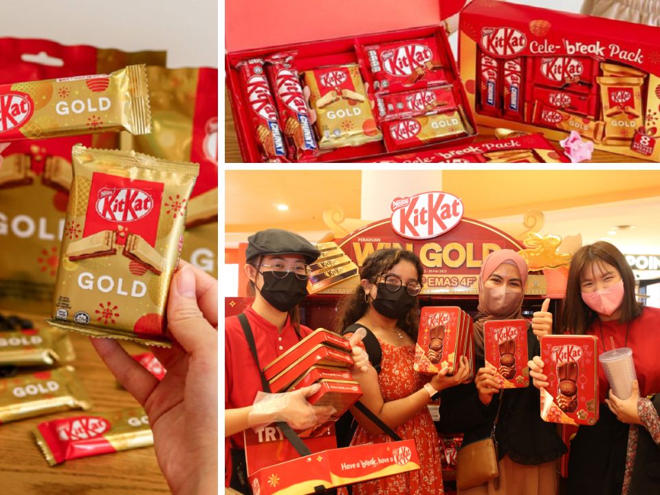 Share The Love, Share The Golden Break with KitKat Gold this Chinese New Year