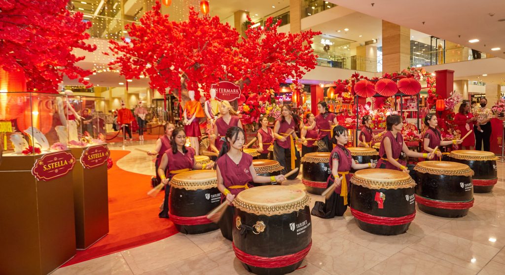 dance and drum performances by Taylor's International School Kuala Lumpur and Allegro Music 