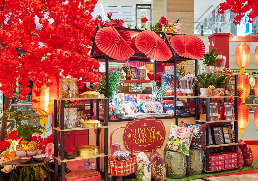 various senses booth at Intermark Mall