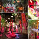 kwai chai hong - poetic spring garden installation