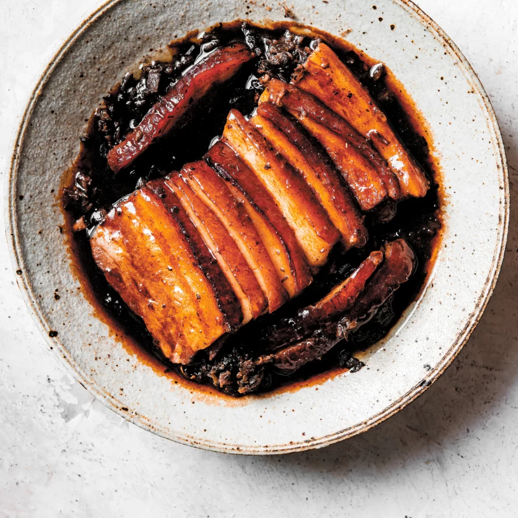 steamed pork belly - Chinese new year traditional foods