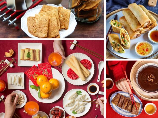 Chinese new year traditional foods