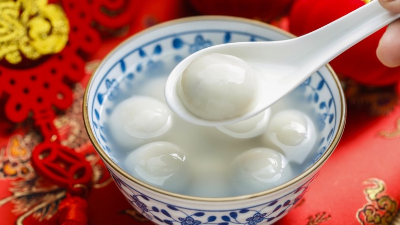 sweet rice balls