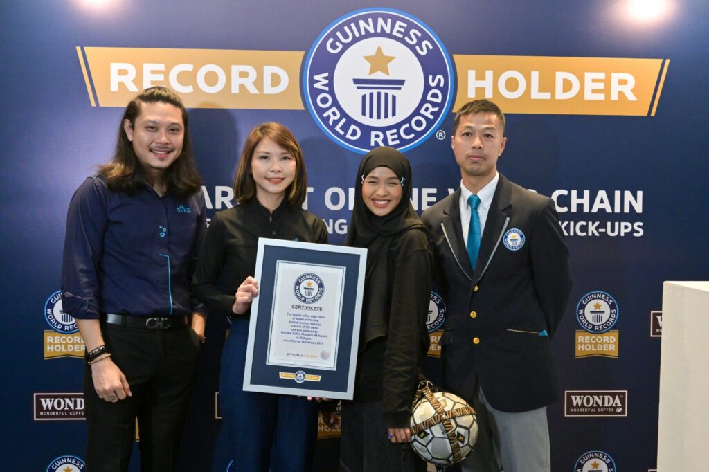 wonda Guinness world record - kopi Tarik - guinness world record Malaysia