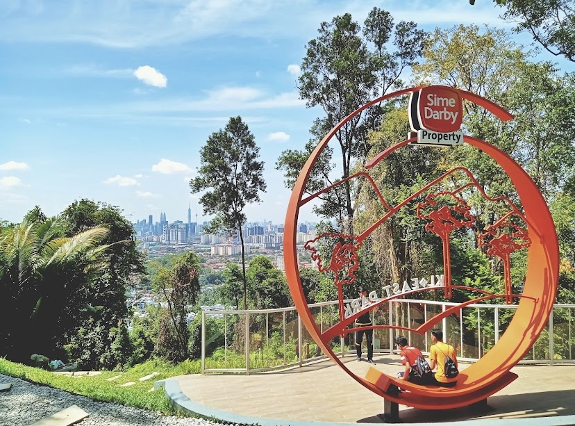 KL East Park with city view