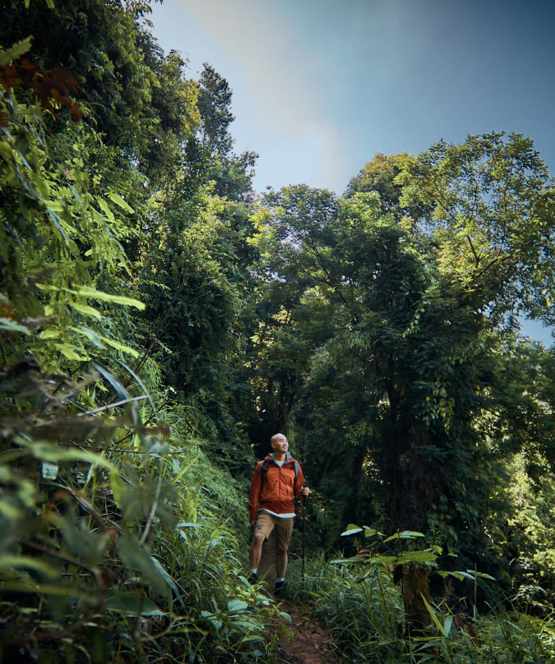 hiking at kl east park