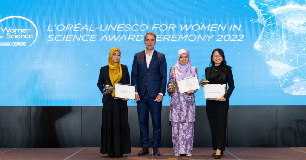 Recipients of L’Oreal-Unesco For Women In Science Award 2022 