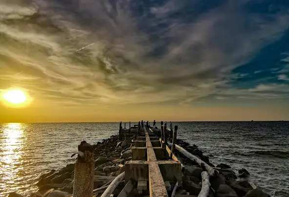 beach in miri