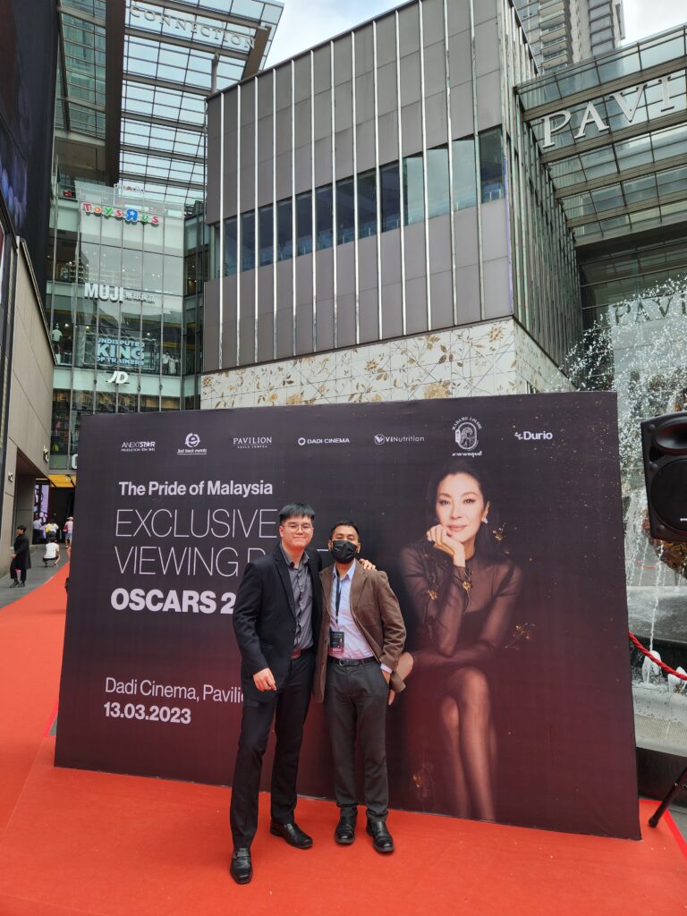 Rise Malaysia's team members all suited up for the Exclusive Viewing Party: OSCAR 2023, at Pavilion KL