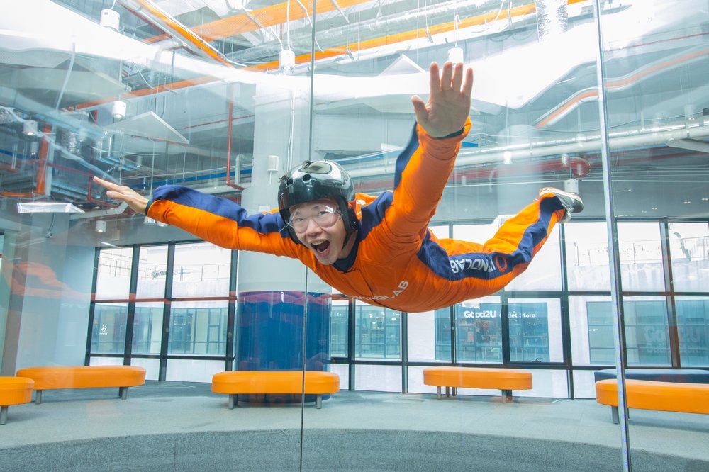 windlab indoor sky diving - activities for holiday