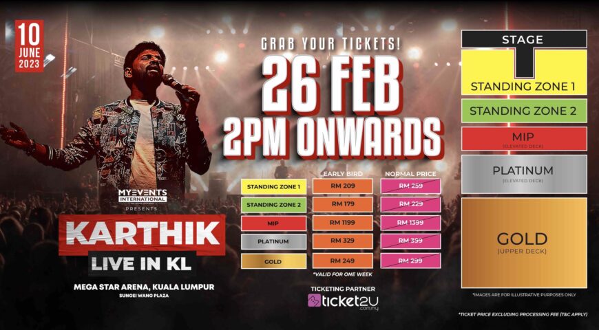 13 Malaysia Concert 2023 That You Should Never Miss!