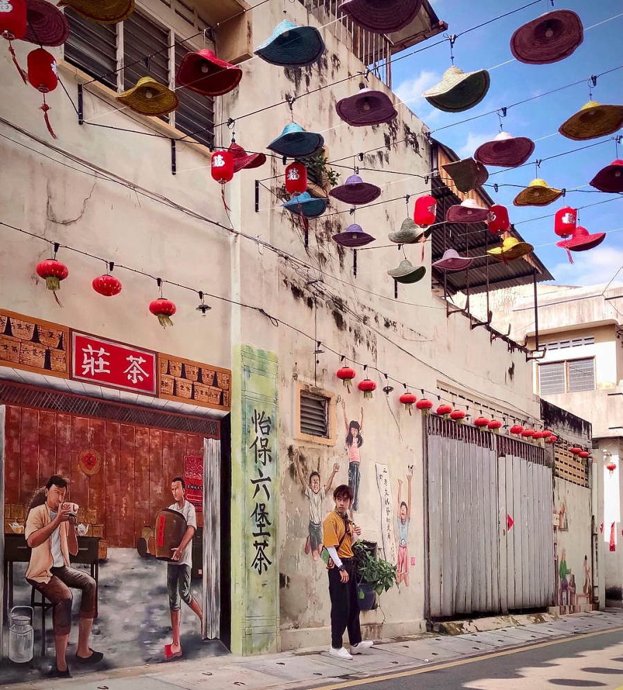 Places to visit in ipoh: Concubine lane