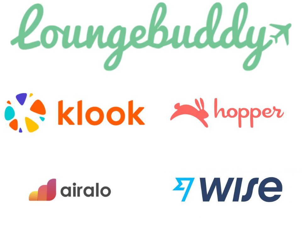 Malaysia Travel App: Loungebuddy, Klook, Hopper, Airalo, & Wise