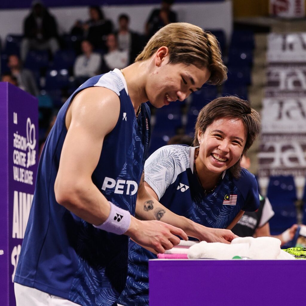 badminton orleans masters- mixed doubles pair