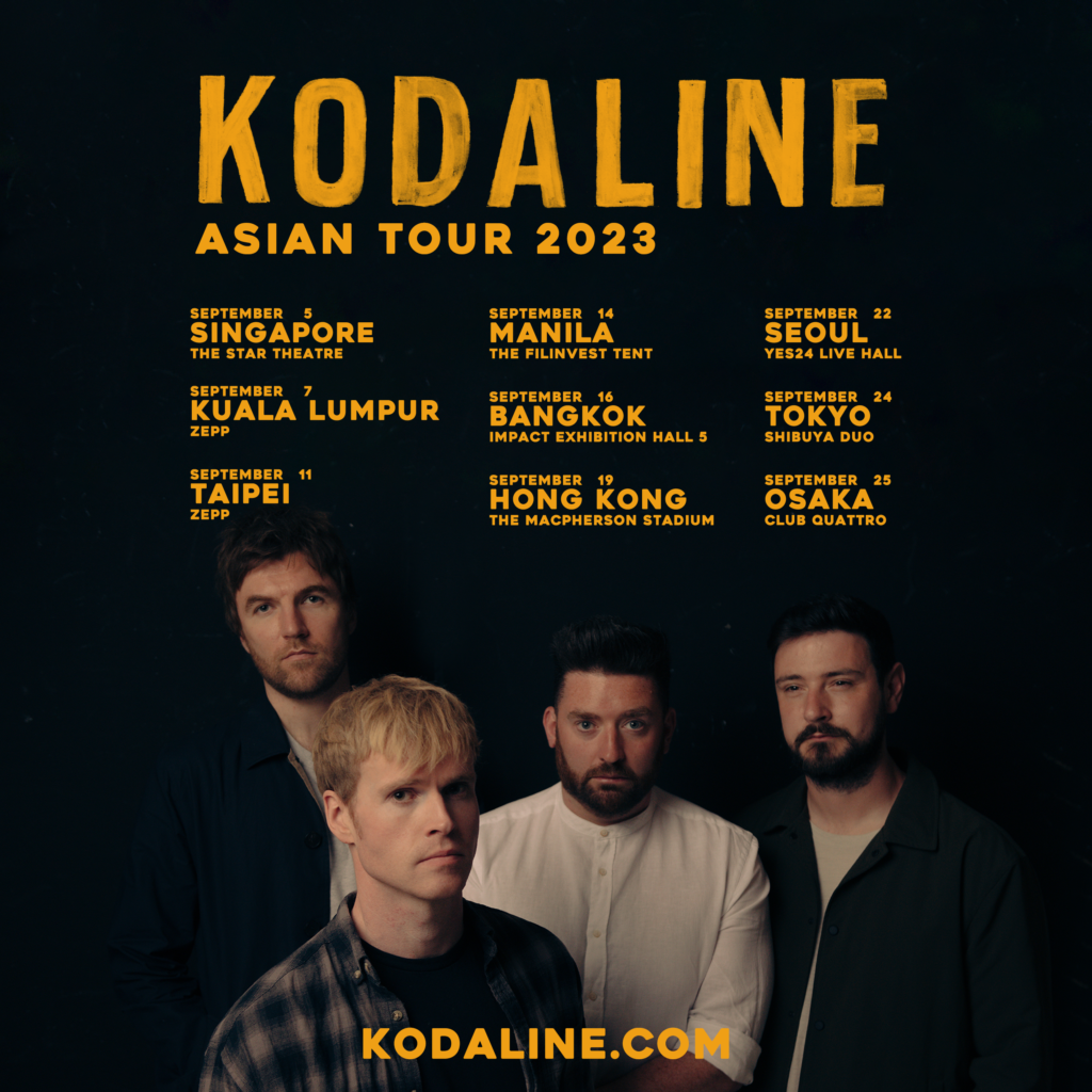 Kodaline: Asian Tour 2023-poster