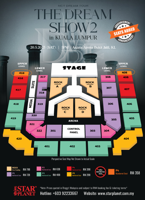 malaysia concert 2023- NCT Dream: The Dream Show 2: In A Dream