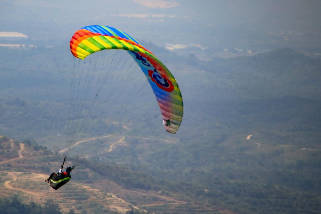 paragliding through malaysia natural attractions in kuala kubu baru