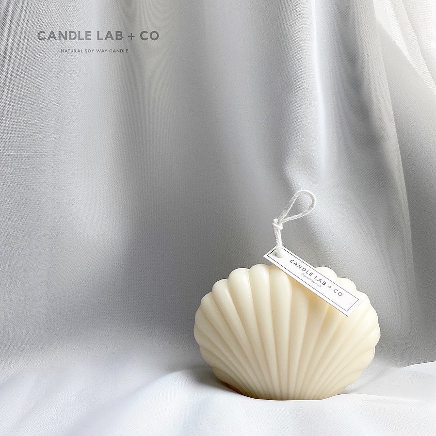 Seashell Candle by Candle Lab + Co