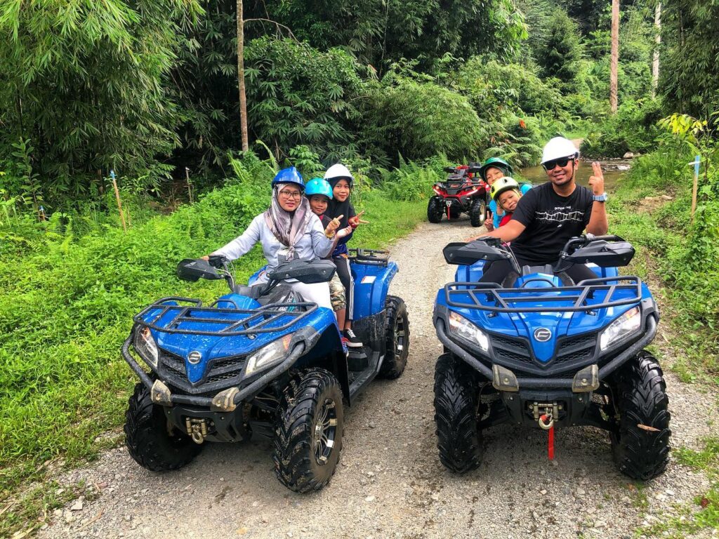 ATV rides in rimba valley 