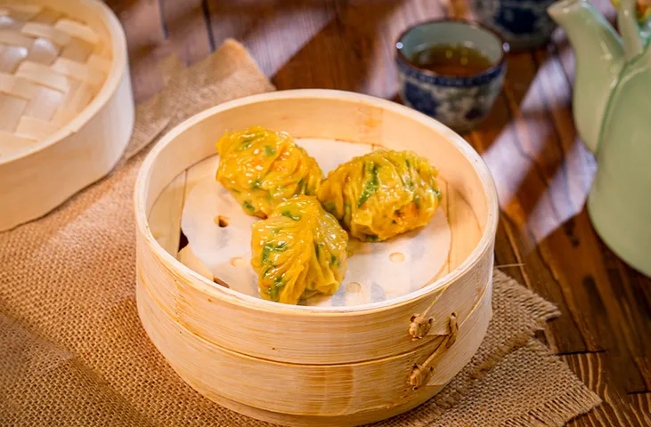 Chinese Parsley Dumpling 
