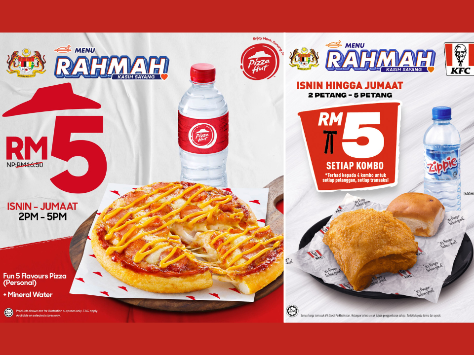 QSR Brands Launch Their New Combo With KFC And Pizza Hut Menu RAHMAH