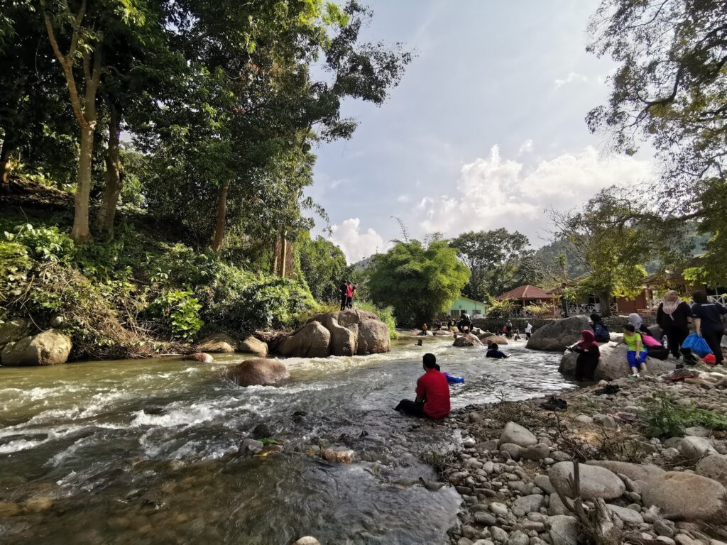 Natural attractions in Malaysia, riverside janda baik