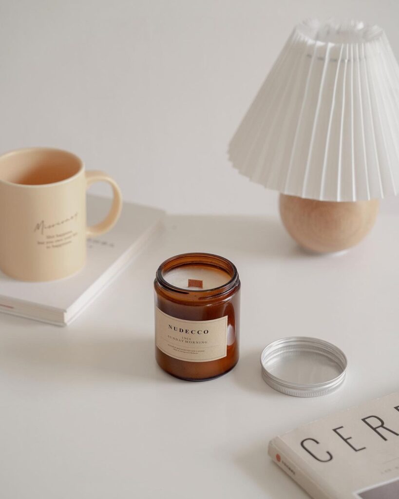 Sunday Morning candle by NuDecco
