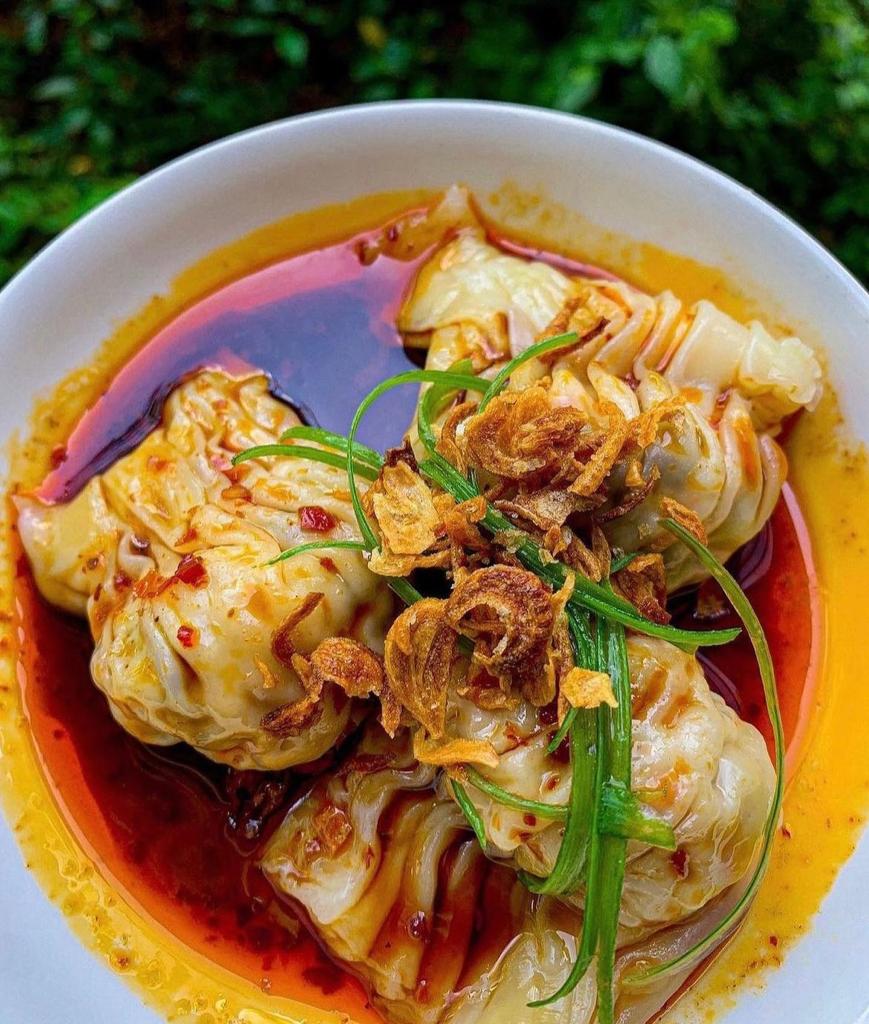halal dim sum kl- Spicy & Sour Prawn Dumpling 