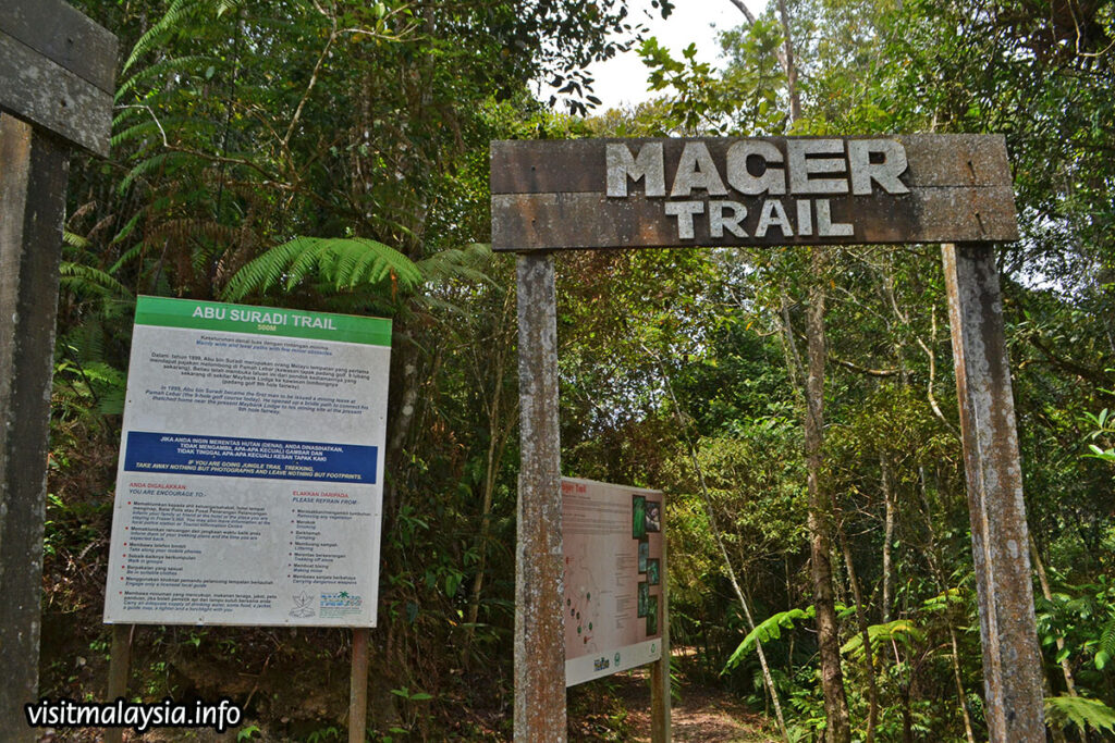 Mager Trail in Fraser's Hills, Pahang
