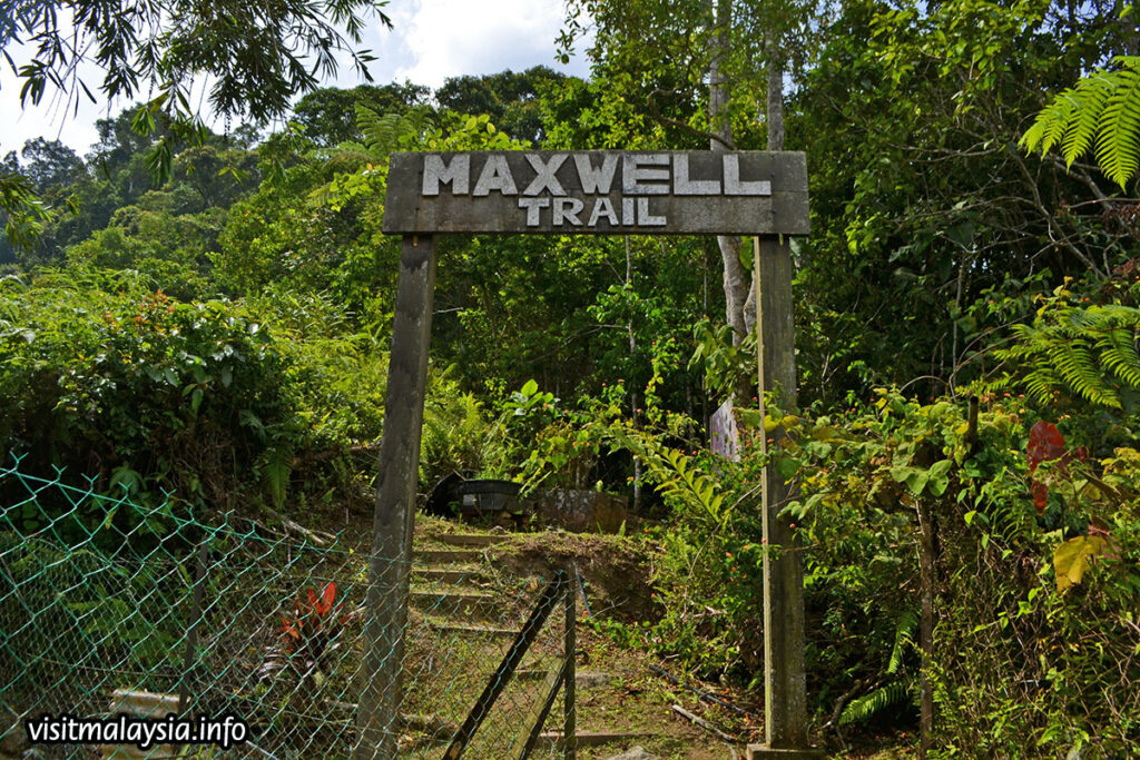 Maxwell Trail in Fraser's Hill, Pahang