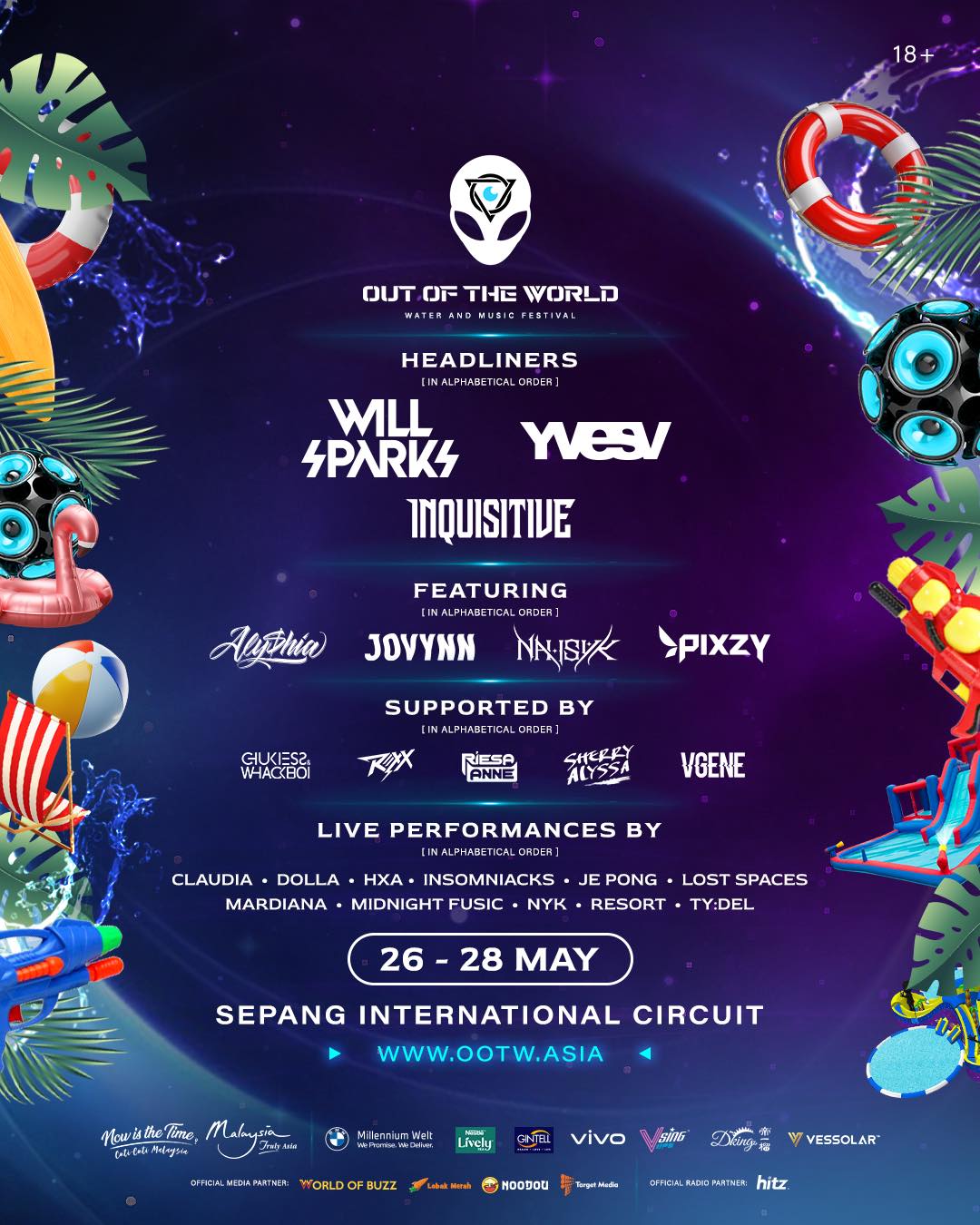 Out Of The World Festival 2023 At Sepang International Circuit