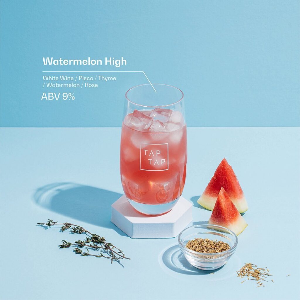 Watermelon High by Cocktails from tap, TAP TAP Hartamas
