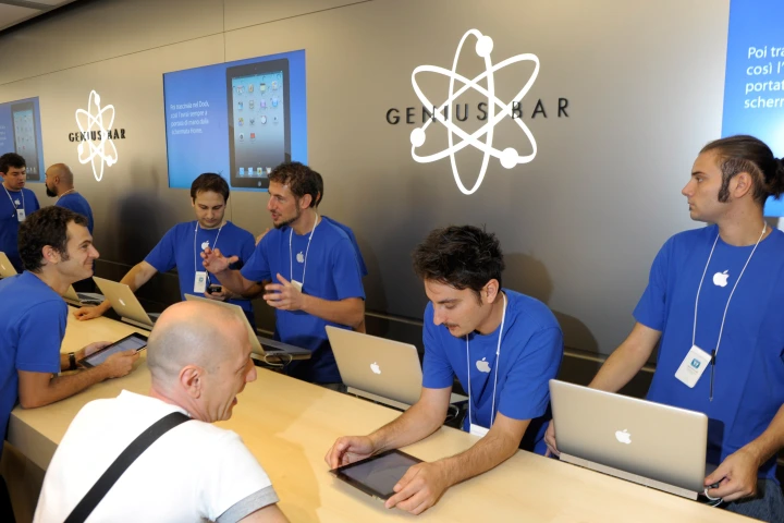 genius bar at apple store