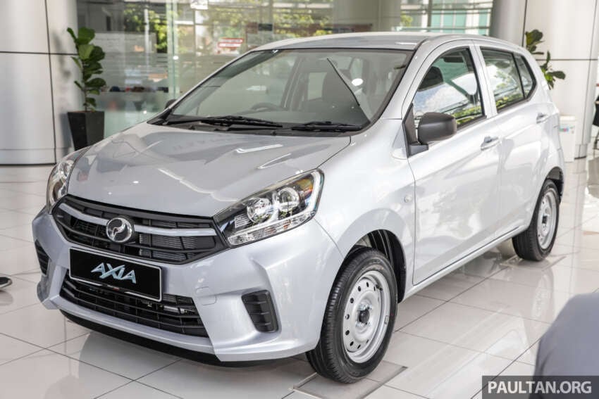 Exterior Perodua Axia E