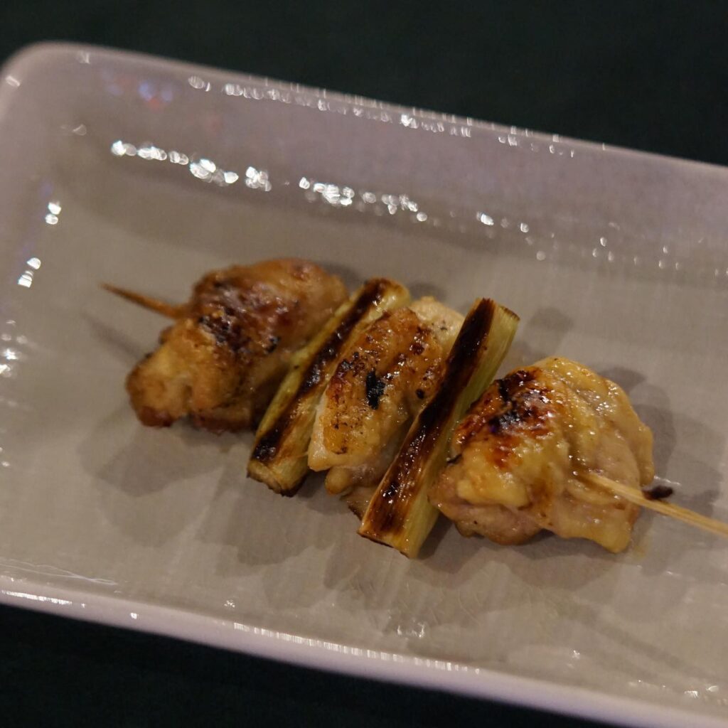 chicken negima yakitori by v88 starhill