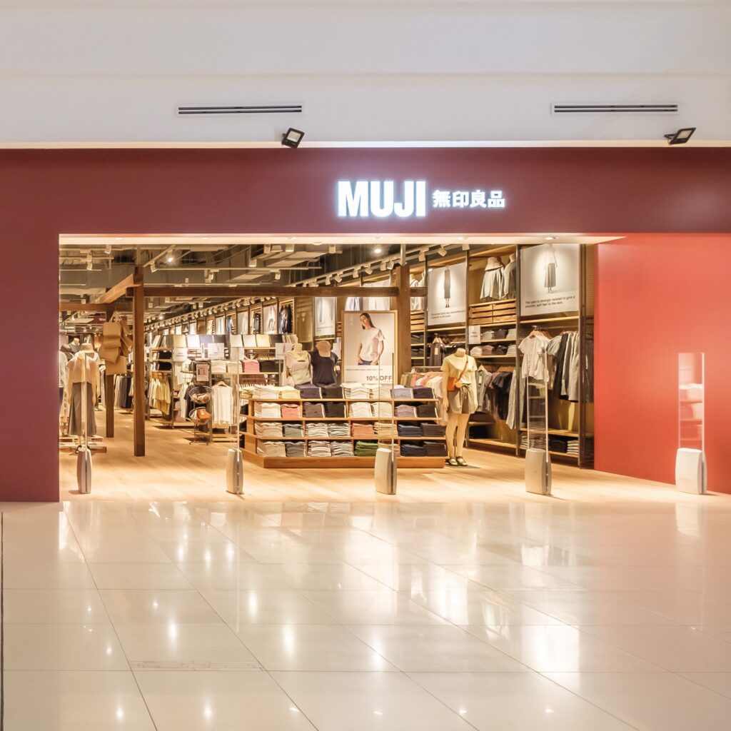 muji new store in 1 utama