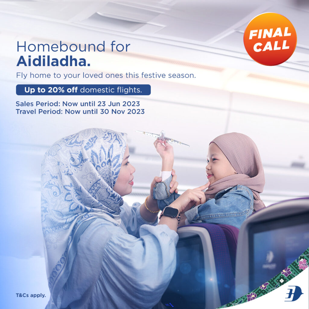 Aidiladha Promotion From Malaysia Airlines