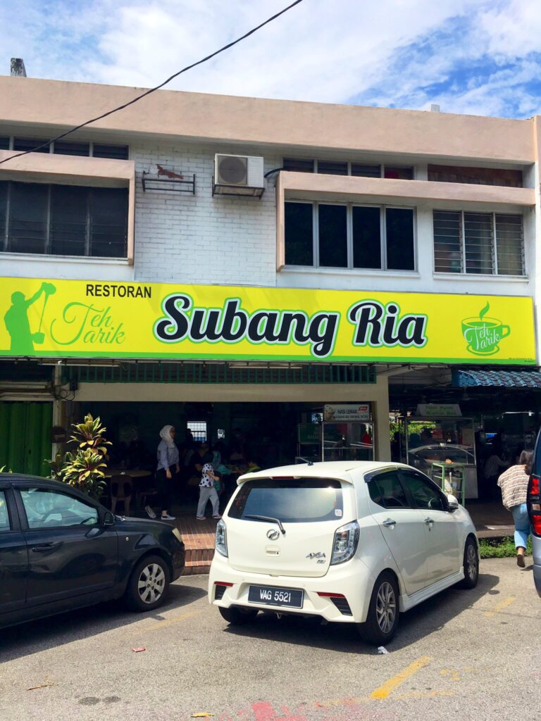 Breakfast spot in selangor: Subang Ria