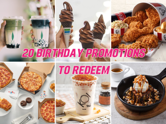 20 birthday promotions to redeem
