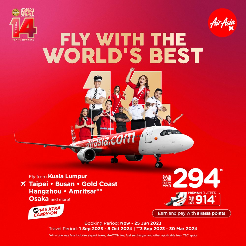 AirAsia Flights Promotion For International Flights