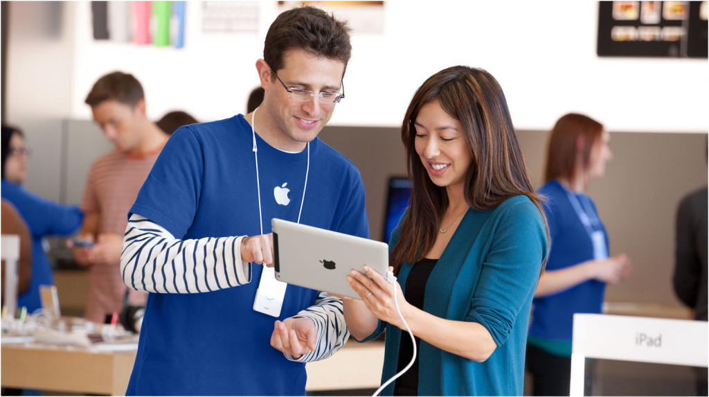 work behind the genius bar at first apple store in malaysia