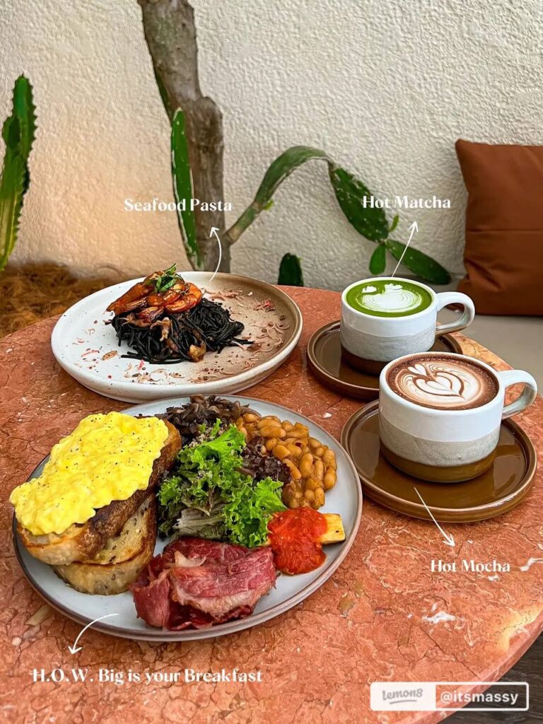 breakfasts served in one of the spots in kl