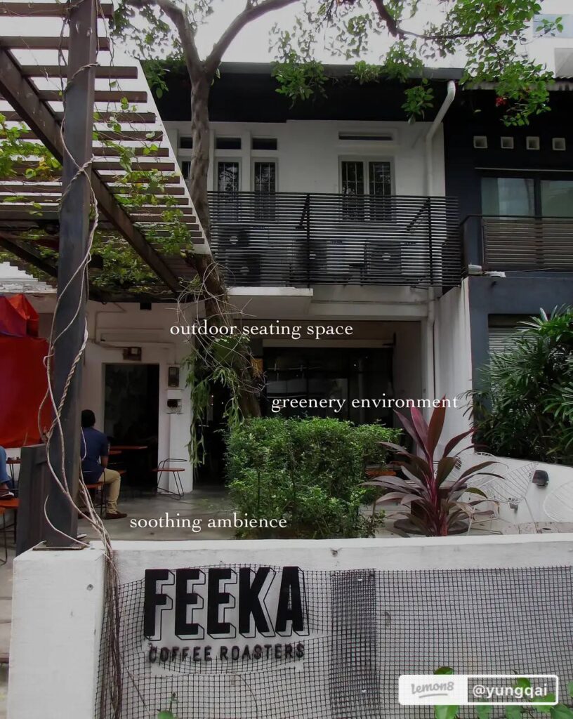 Feeka coffee roasters' exterior design
