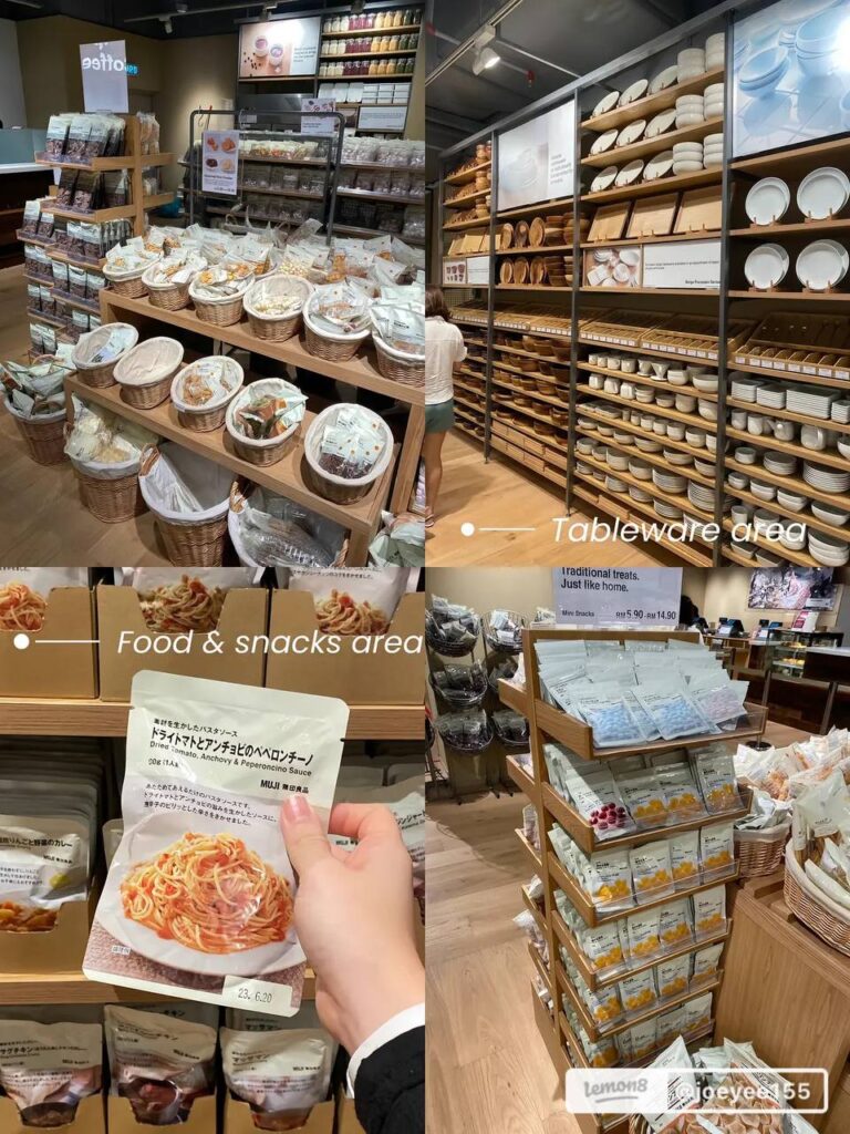 Wide range of lifestyle essentials at MUJI 1 Utama