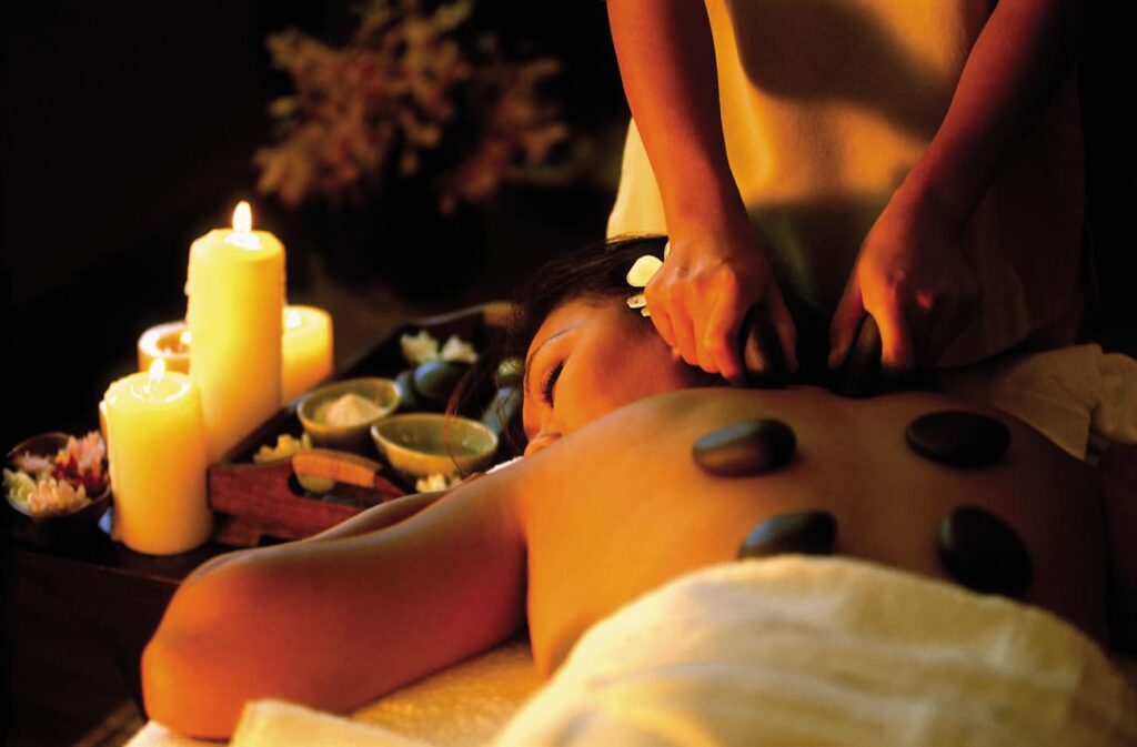 Get Relaxing Massage At Spa
