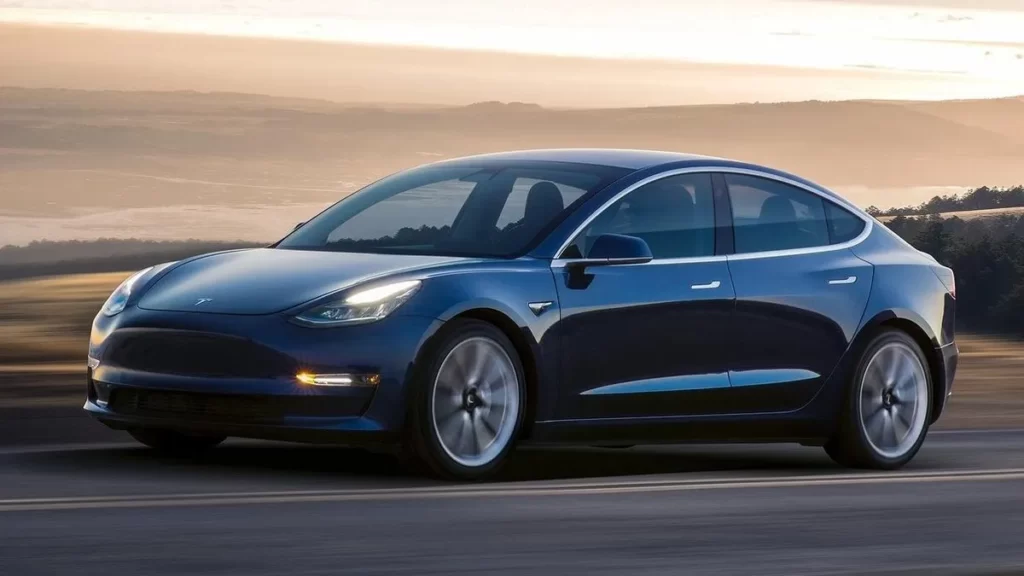 Tesla Model 3 exterior design