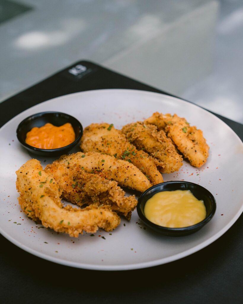 Chicken tender snacks at lake cabin putrajaya